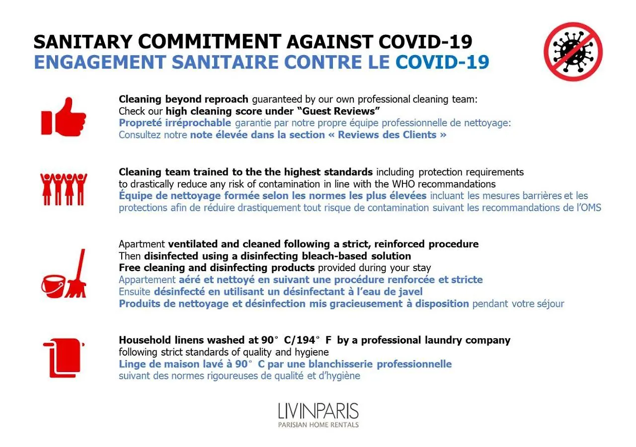 Livinparis - Luxury 4 Bedrooms Le Marais I パリ